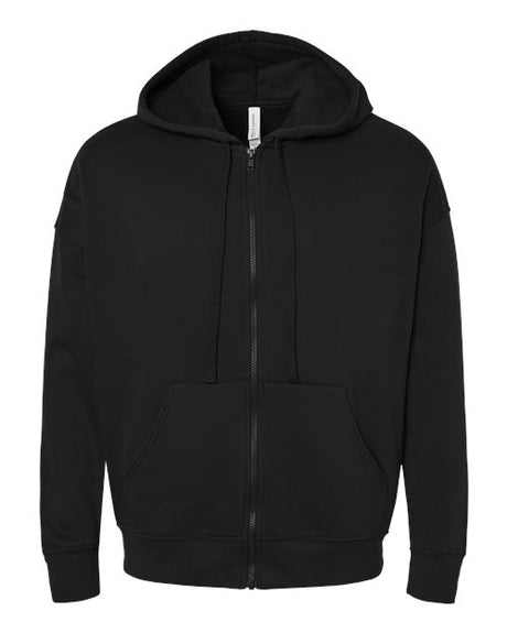 Unisex Sponge Fleece Full-Zip Hoodie Sweatshirt