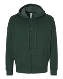 Image 1: Unisex Sponge Fleece DTM Full-Zip HoodieImage 2: Soft full zip fleece hoodieImage 3: Premium unisex zip sweatshirtImage 4: Blank hoodie for custom printingImage 5: Comfortable fleece layering apparelImage 6: Casual zip up hoodie style