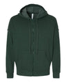 Unisex Sponge Fleece Full-Zip Hoodie Sweatshirt
