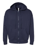 Unisex Sponge Fleece Full-Zip Hoodie Sweatshirt