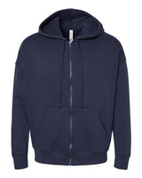Unisex Sponge Fleece Full-Zip Hoodie Sweatshirt