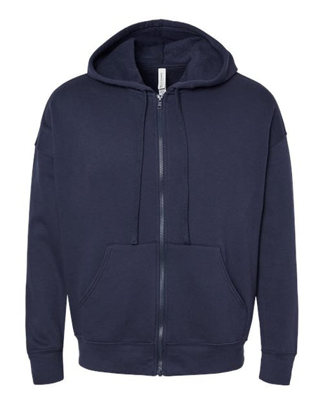Unisex Sponge Fleece Full-Zip Hoodie Sweatshirt