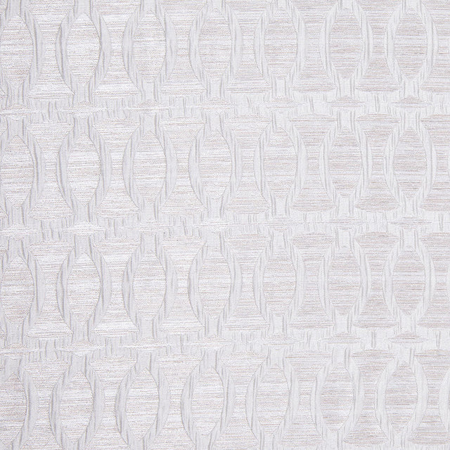 Ivory Entwined Circles Brocade