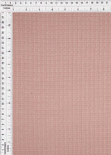 Waffle Stretch Knit Fabric Solid