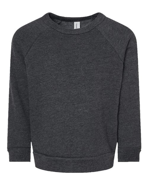 Toddler Sponge Fleece Raglan Crewneck Sweatshirt