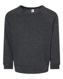 Toddler Sponge Fleece Raglan Crewneck Sweatshirt