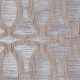 Champagne Entwined Circles Brocade