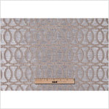 Champagne Entwined Circles Brocade