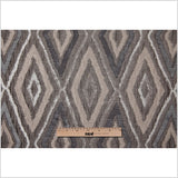 Chrome Dramatic Diamonds Brocade