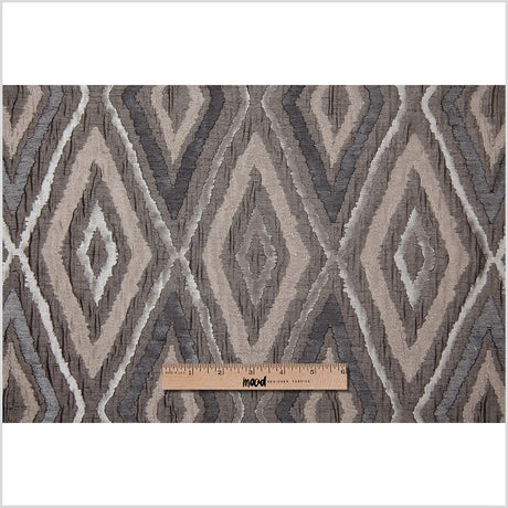 Chrome Dramatic Diamonds Brocade