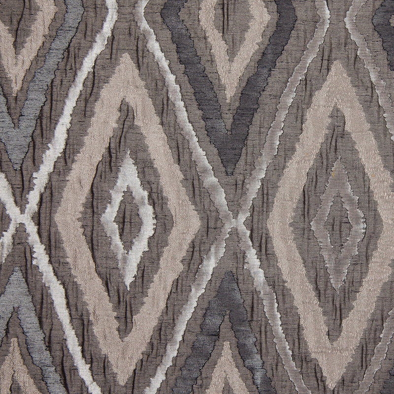 Chrome Dramatic Diamonds Brocade