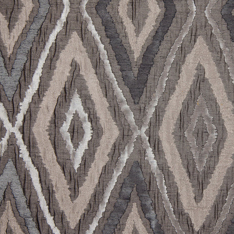 Chrome Dramatic Diamonds Brocade