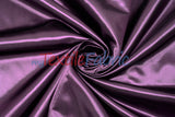 Bridal Satin Polyester Fabric - Shiny Solid, 58/60" Width, Multiple Colors (Yards, Bolts, Sample Swatches)