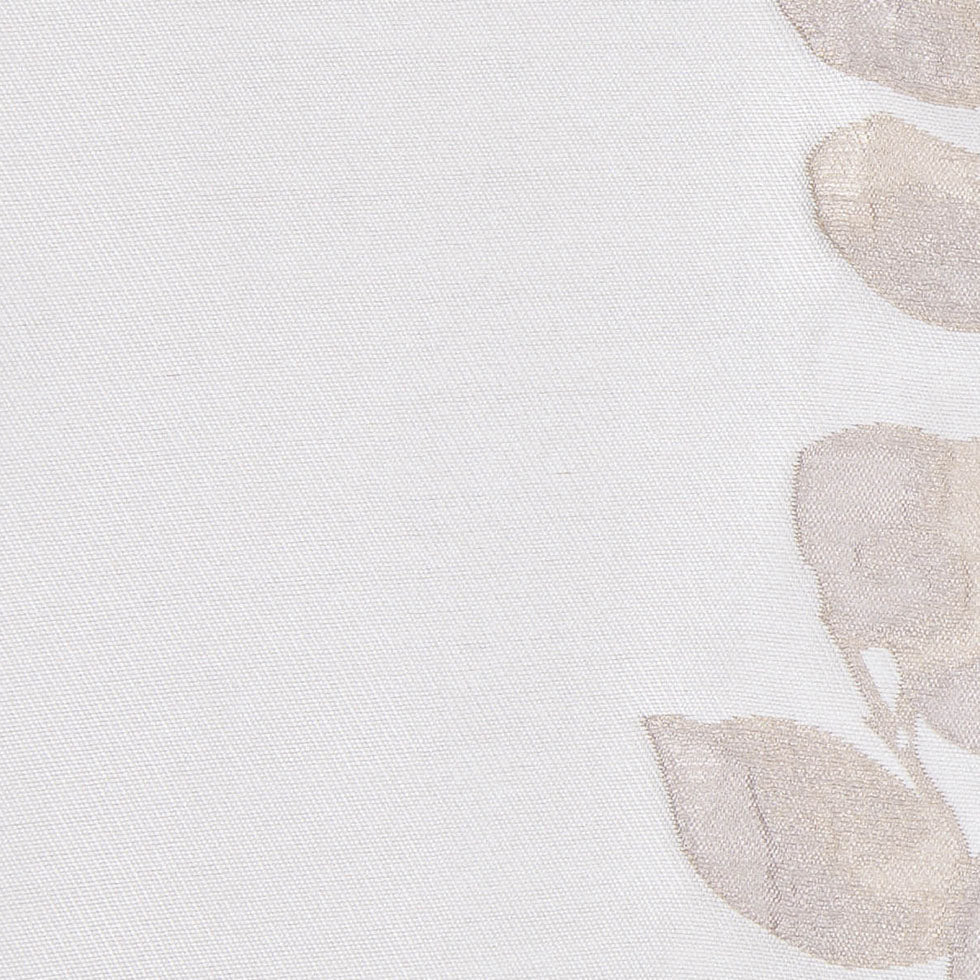 Ivory Columns of Leaves Brocade