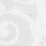 White Bold Swirls Jacquard