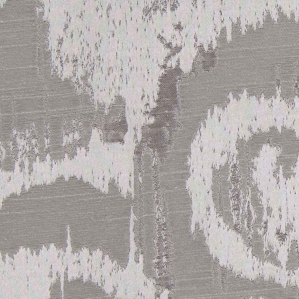 Silver Bold Swirls Jacquard