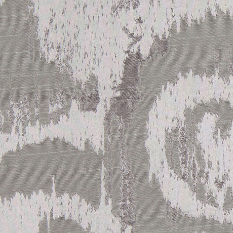 Silver Bold Swirls Jacquard