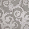 Silver Bold Swirls Jacquard