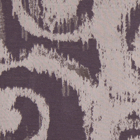 Plum Bold Swirls Jacquard