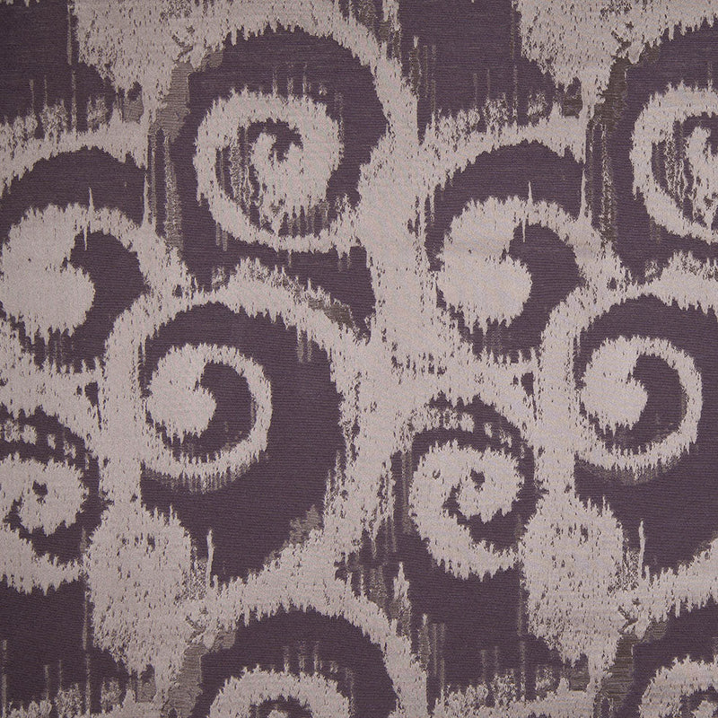 Plum Bold Swirls Jacquard