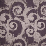 Plum Bold Swirls Jacquard