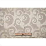 Champagne Bold Swirls Jacquard