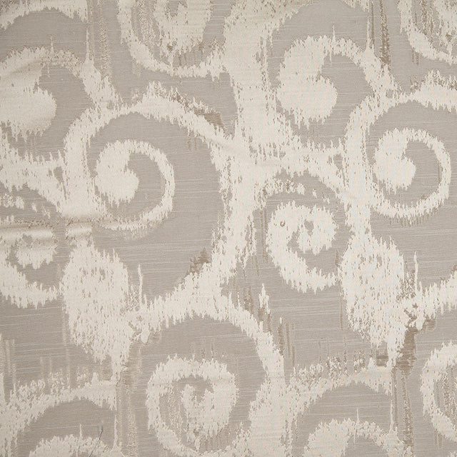 Champagne Bold Swirls Jacquard