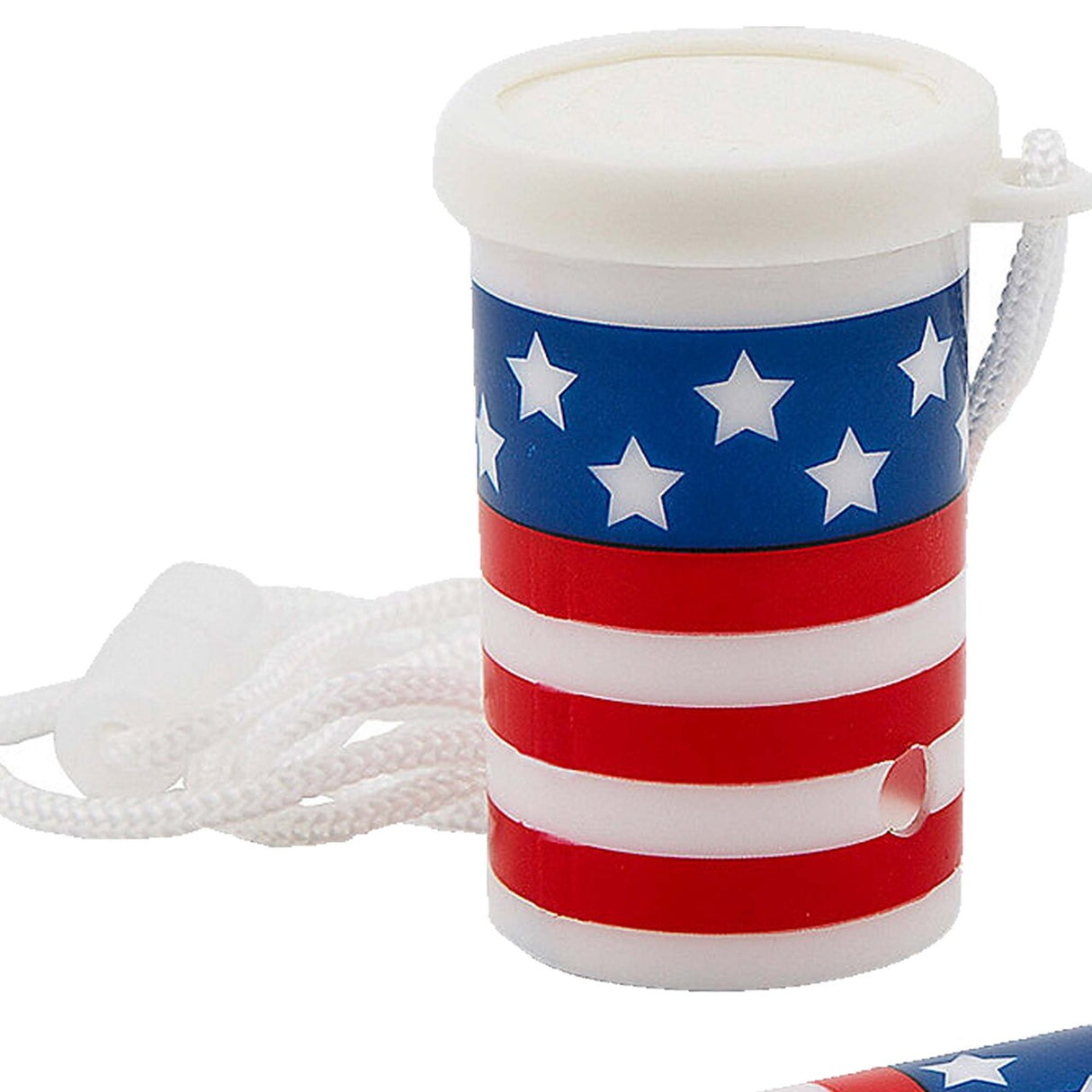 2 1/4" Patriotic Red, White & Blue Air Blaster Toys 12 Pc.