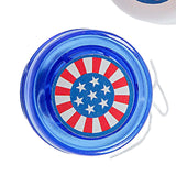 1 1/4" diam. Bulk 48 Pc. Red, White & Blue Mini Patriotic YoYo Assortment