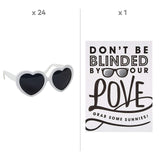 Adults Wedding Sunglasses Favor Kit – Set for 24