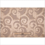 Soft Gold Bold Swirls Jacquard