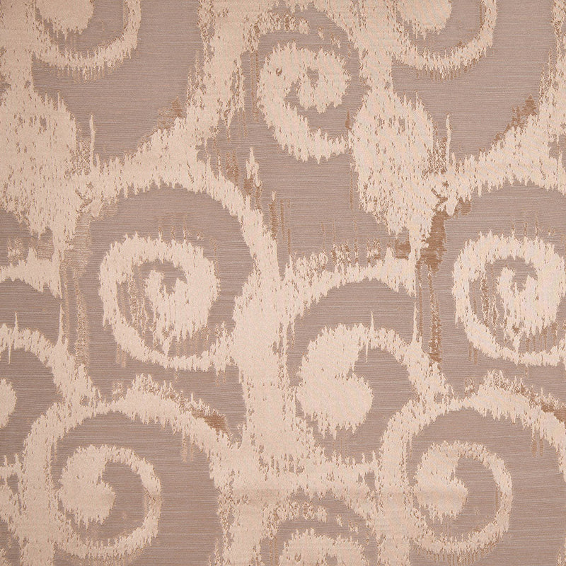 Soft Gold Bold Swirls Jacquard