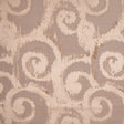 Soft Gold Bold Swirls Jacquard
