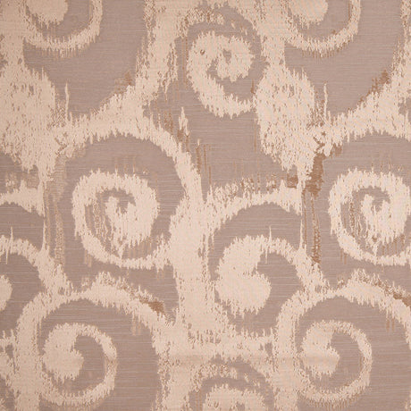 Soft Gold Bold Swirls Jacquard