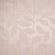 Peach Satiny Woven Leaves Jacquard