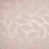 Peach Satiny Woven Leaves Jacquard