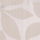 Beige Satiny Woven Leaves Jacquard