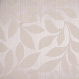 Beige Satiny Woven Leaves Jacquard