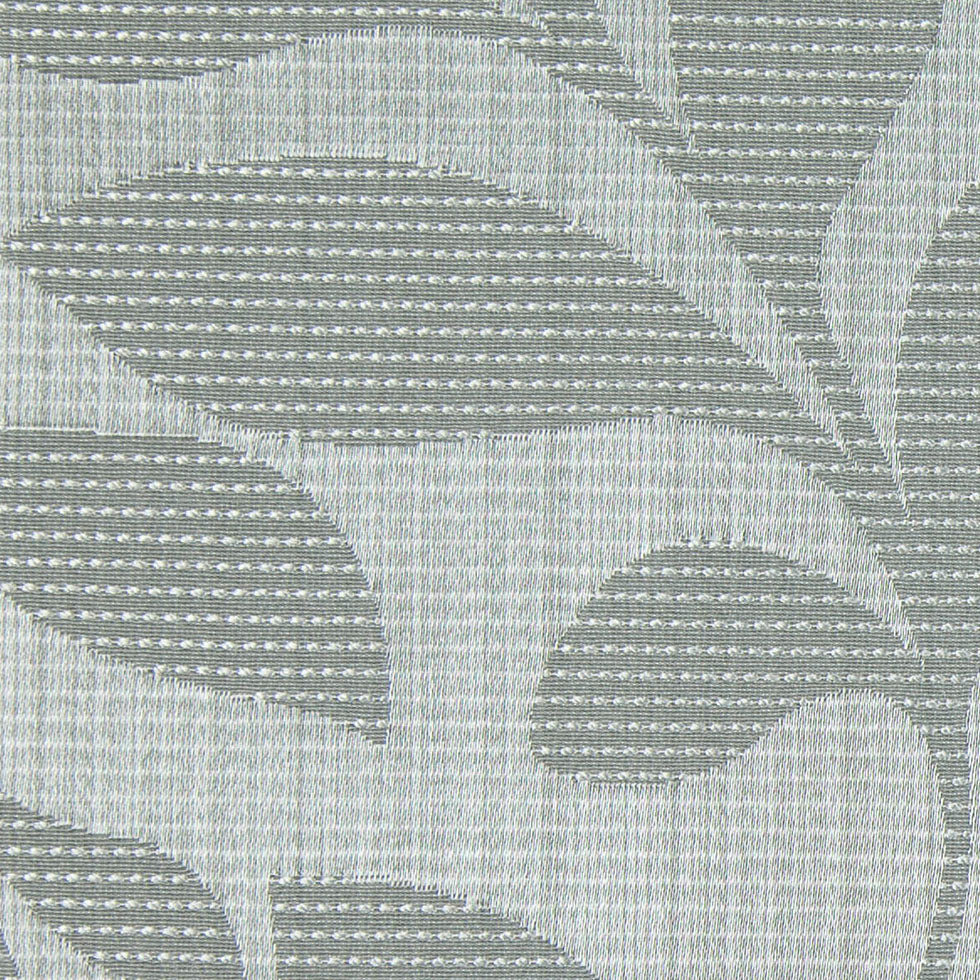 Slate Satiny Woven Leaves Jacquard