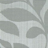 Slate Satiny Woven Leaves Jacquard