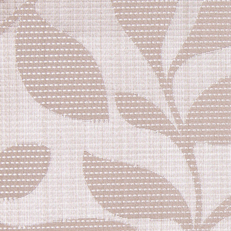 Sand Satiny Woven Leaves Jacquard