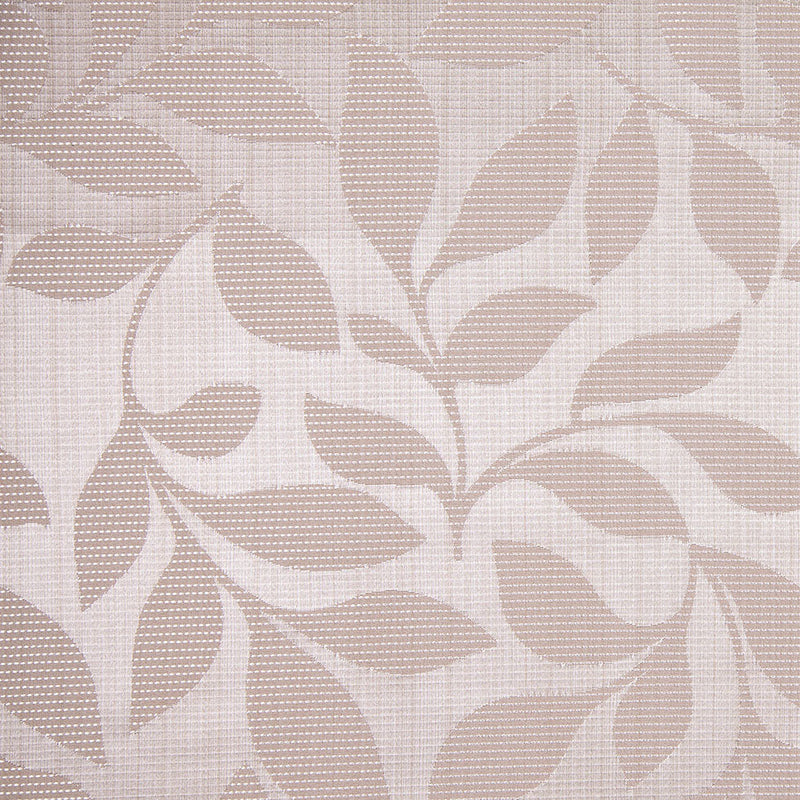 Sand Satiny Woven Leaves Jacquard