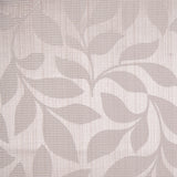 Taupe Satiny Woven Leaves Jacquard