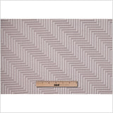 Gray Diagonal Herringbone Jacquard