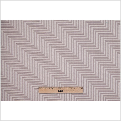 Gray Diagonal Herringbone Jacquard