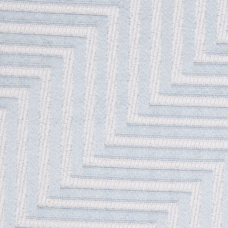 Sky Blue Diagonal Herringbone Jacquard