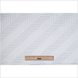 Sky Blue Diagonal Herringbone Jacquard