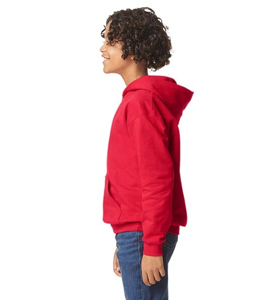 Gildan® Youth Heavy Blend Long Sleeve Hooded Sweatshirt