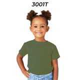 BELLA + CANVAS® Toddler Crewneck Short Sleeve Jersey T-Shirt