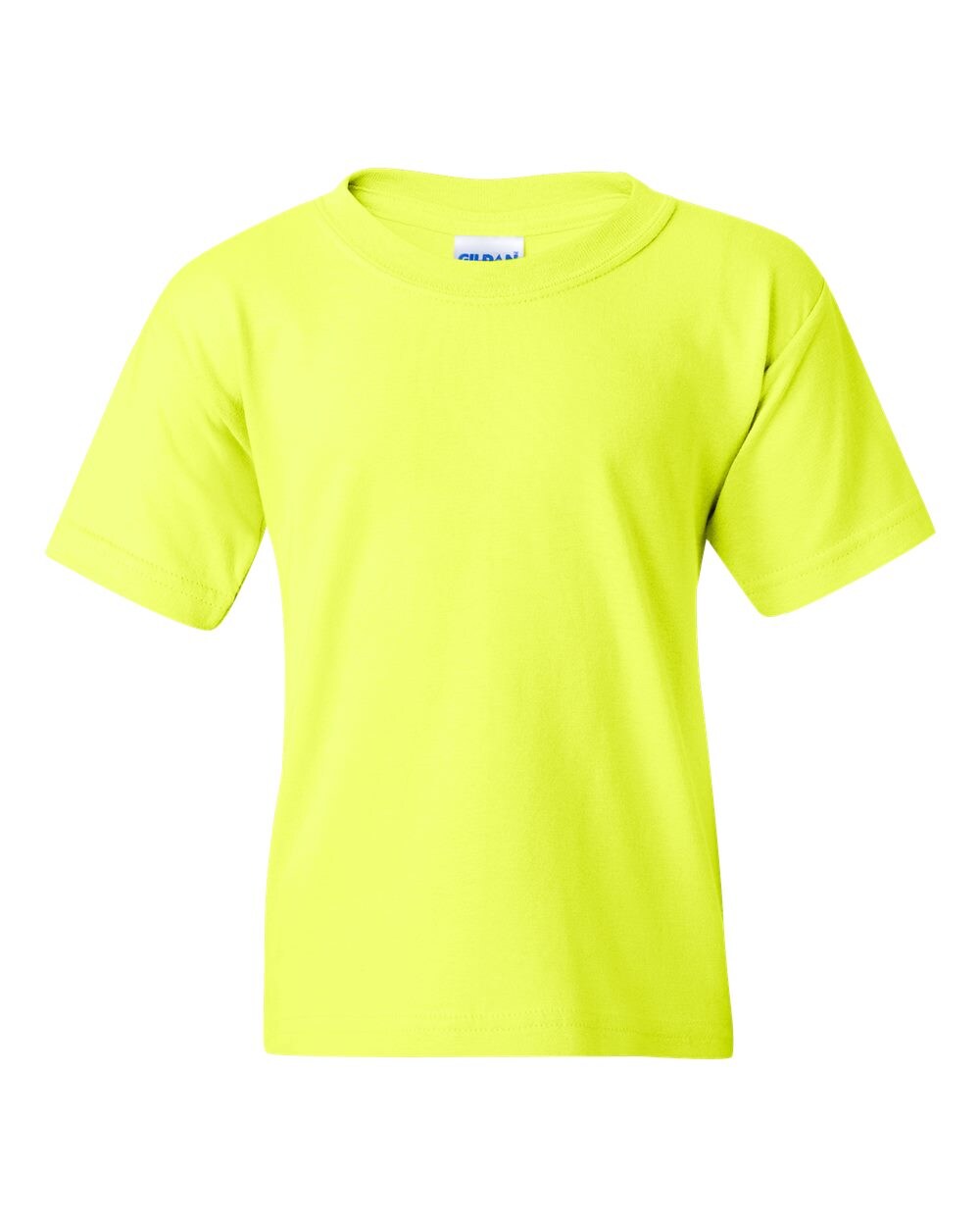 Gildan® Youth Heavy Cotton Short Sleeve Crewneck T Shirt for Boys and Girls